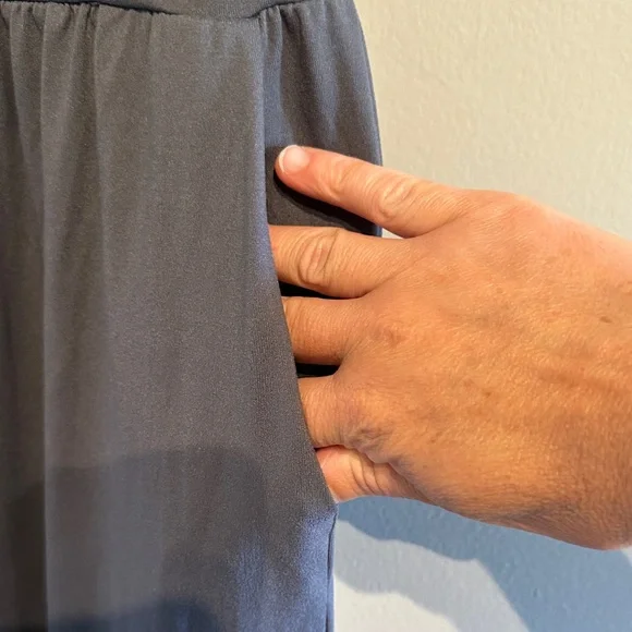 🌸Charcoal Wide Leg Women's Pants - Picture 2 of 10